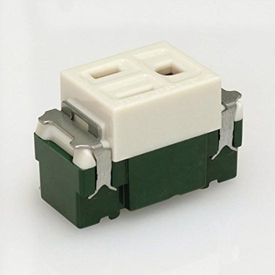 

Panasonic Embedded Grounding Outlet Milky White WN1101