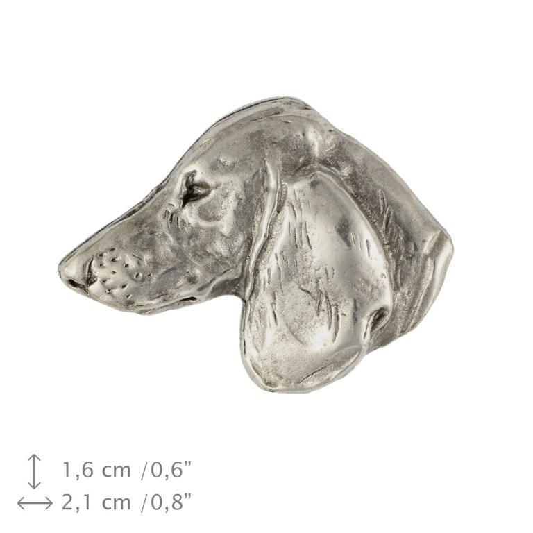 Dachshund I - Broche de cachorro em caixa de presente, alfinete elegante, pin de lapela para jaqueta da marca Art-Dog