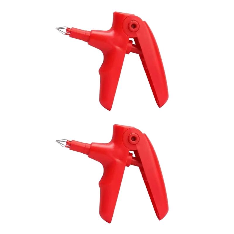 2Pcs Orthodontic Ligature Tools with ABS Materials for Safe Dental Correction and Ergonomic Grips