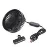 Ventilation Fan Adjustable Electric Car Fan USB Port 360 Degree Rotatable Portable 3 Speed Magnetic Base for Outdoor