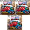 High Definition 3d Bed Sheet Set Cross-border Bedding Modern Minimalist Style Xr-1 Xr-2 Xr-3 Xr-4 Designs Fits 2.0m Bed Polyester Fiber