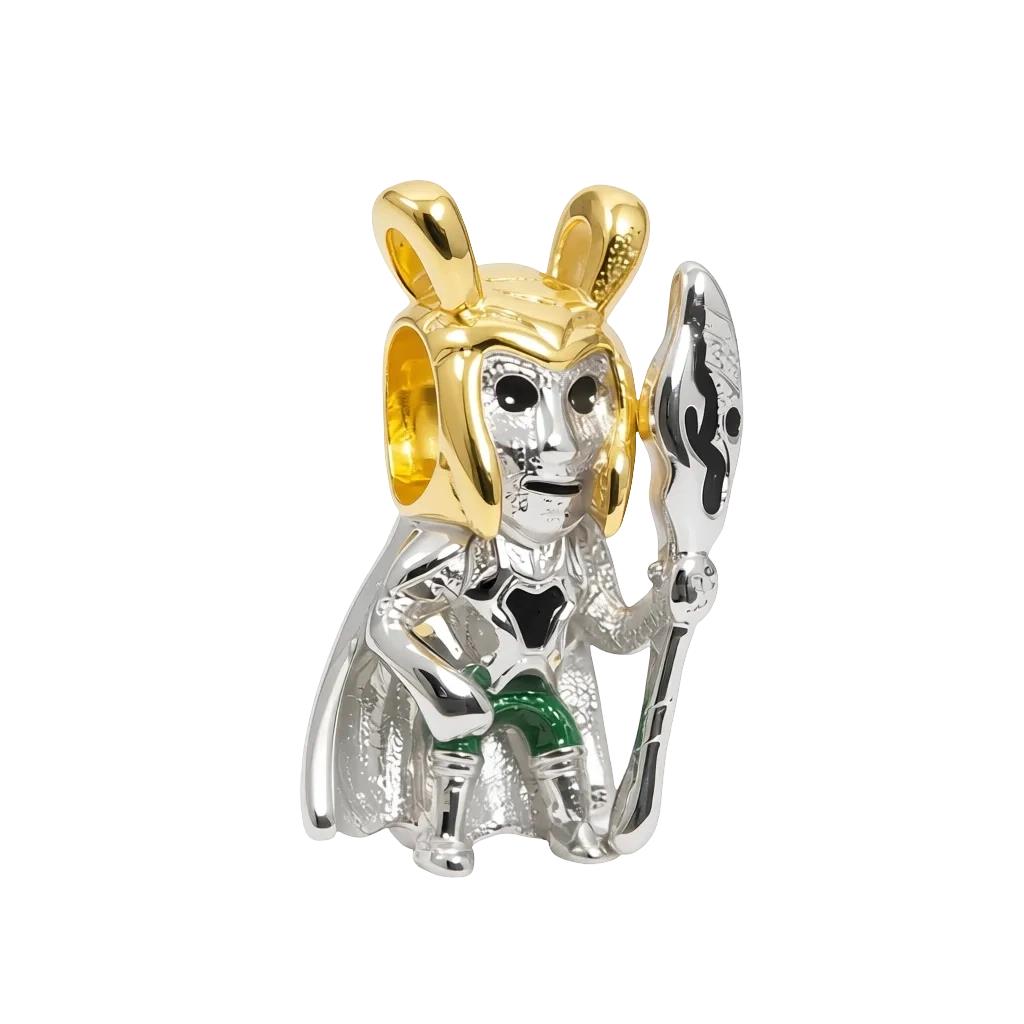 Charm Beads, Dumbo&Mom Charm&Magic Hat&Villains Cruella De Vil Charm Beads,Fit Pendant Bracelet Women Jewelry Gif