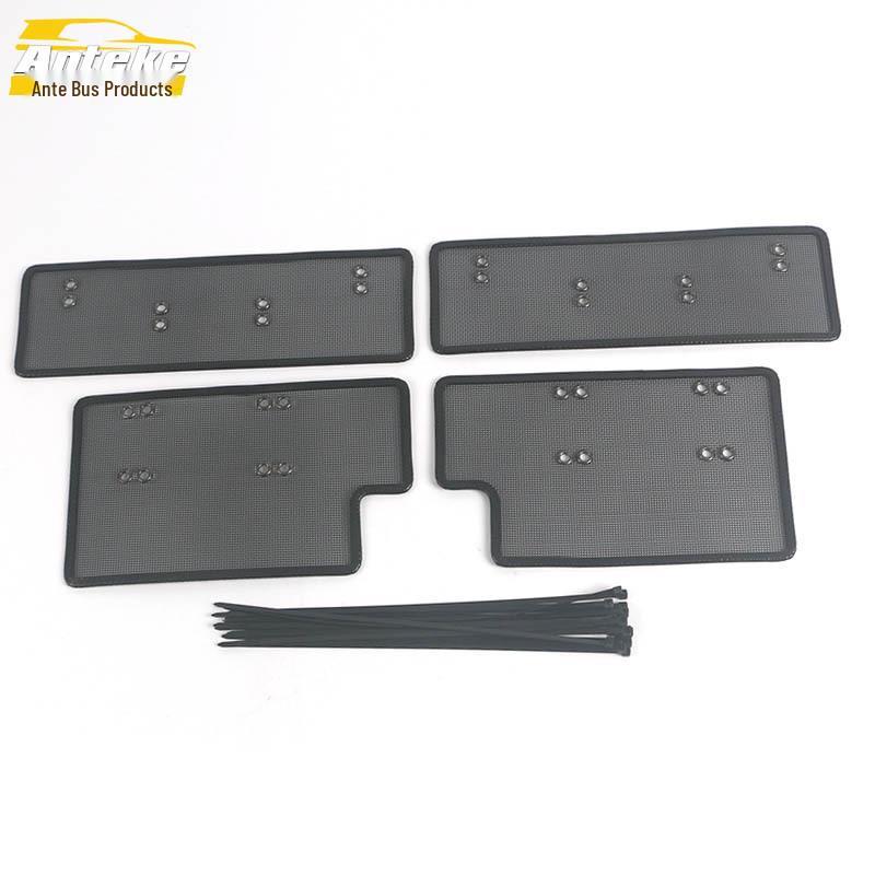 

22 MINI JCW Фейслифт Сетка от насекомых Блестки и Ромбовидная сетка Наклейки на панель радиатора