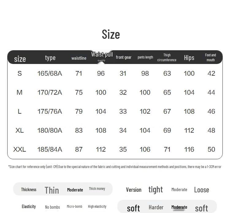 TonLion Men's Knitted Straight-Leg Casual Pants