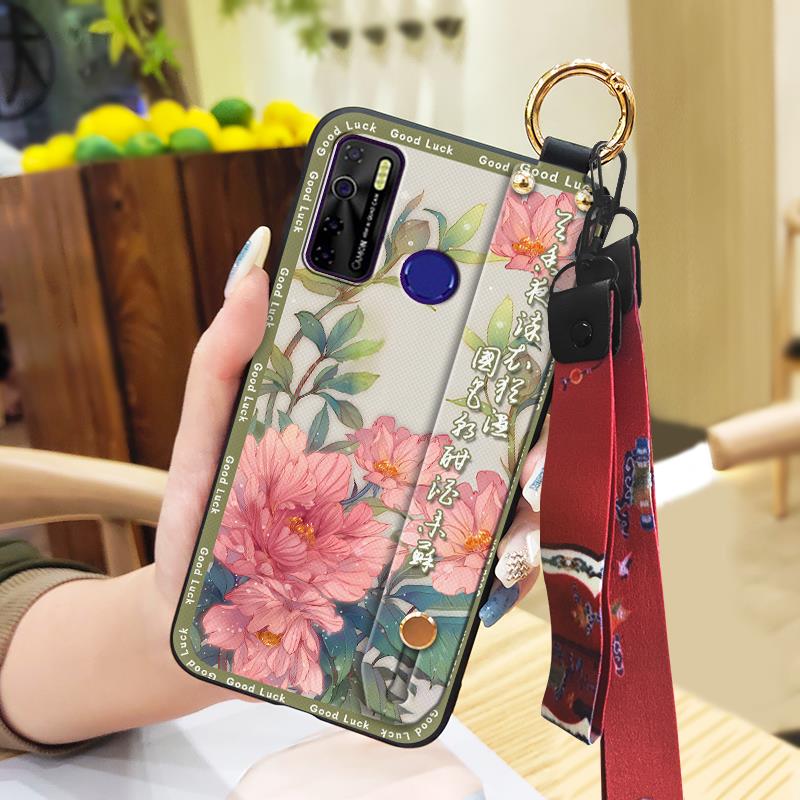 Shockproof Fashion Phone Case For Tecno Camon15/15Air/16S/KD7H/CD6/CD7/Spark5/5Pro Chinese Style Back Cover Waterproof