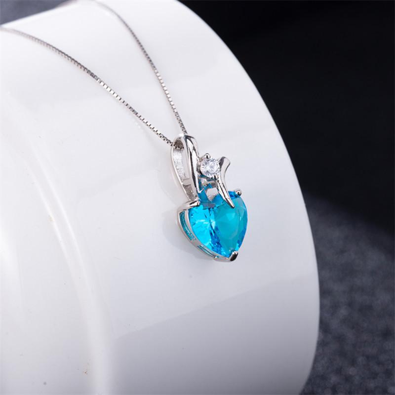 Lindon Damen-Halskette mit Anhänger, Kupferlegierung, Zirkon, modisches Geschenk