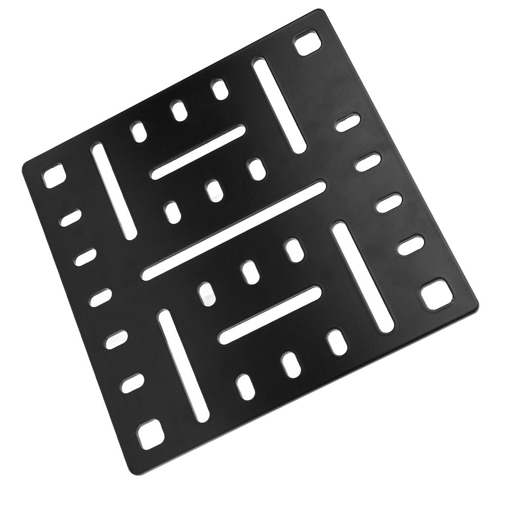 Truck Bed Panel Aluminum Alloy Multifunctional Side Bed Panel Rack System Cargo Storage Organizer for Use with L Rails