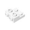 20 pièces Pièces MOC 99206 Plaque Spéciale 2 x 2 x 2/3 avec 2 Tenons sur le Côté Brique Compatible Brique de Construction DIY Assemblage Particule Jouet Enfant