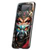 Hard PC Phone Case For Samsung Galaxy Z Flip 7 6 5 4 Black Cover For Galaxy Z Flip 3 Foldable Shockproof Capas Hot Girls Fundas