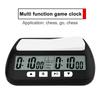 Professional Board Game Stopwatch Count Up Down Digital Watch Portable Chess Clock Timer Table Games for International Chess