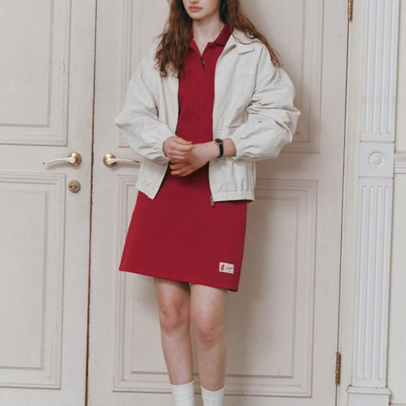 AND YOU Flamingo Cotton Lip Socks (Brown/Ivory/Red)