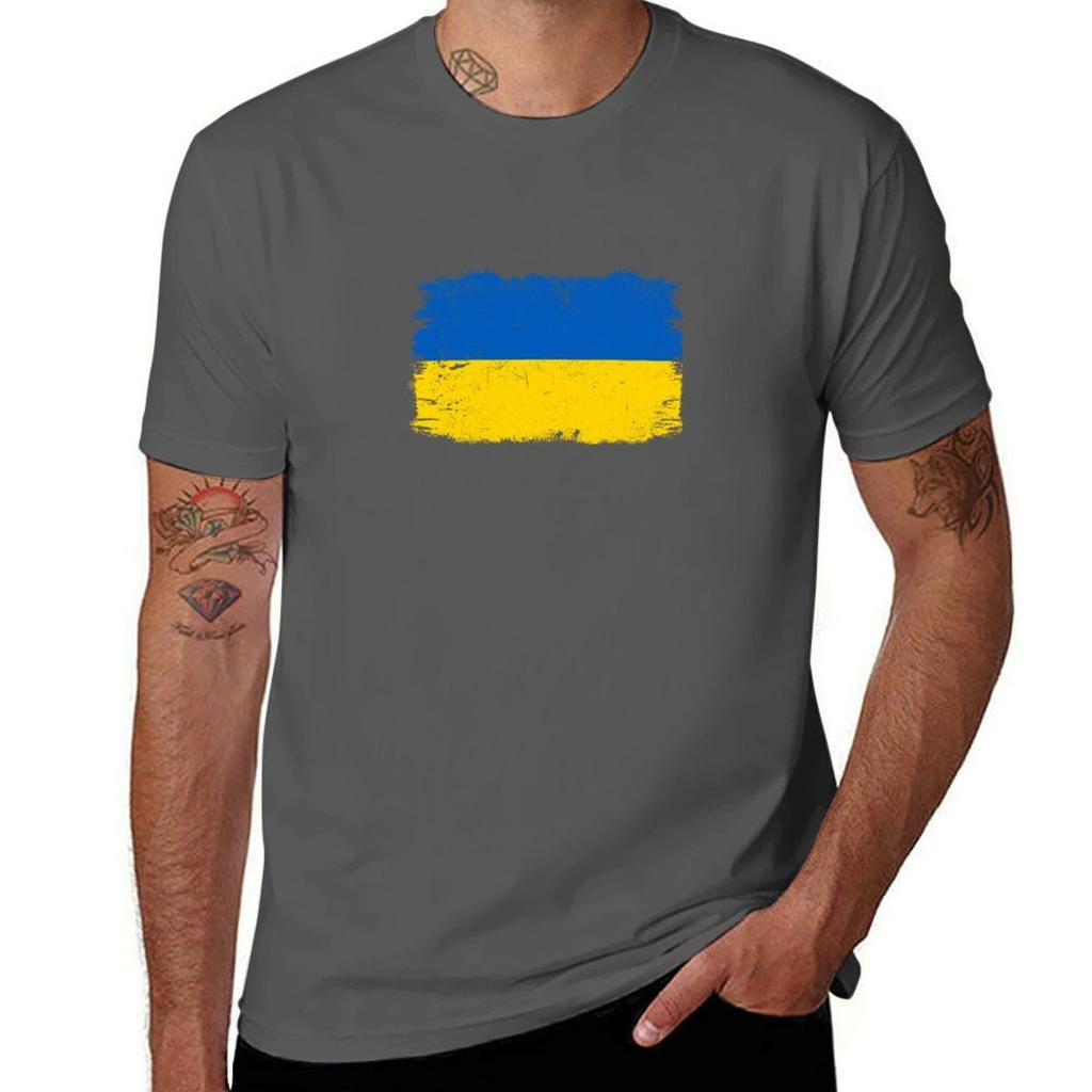 Ukraine Country Flag Ukraine Tourist Ukraine Country Tourist Tshirt Functional Casual Short Sleeve Tee
