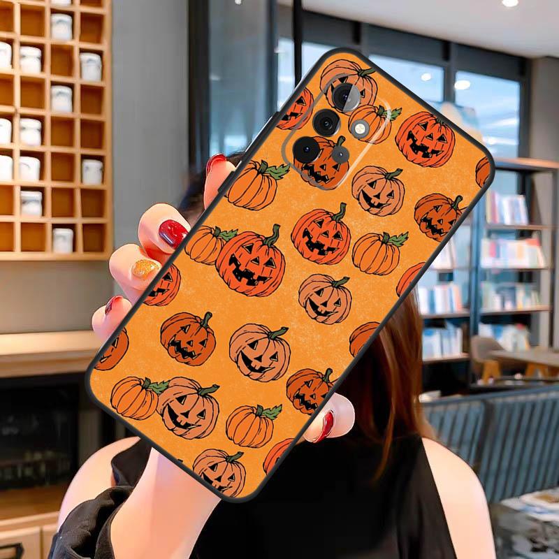 Halloween Pumpkin Horror Case For Samsung Galaxy A53 A56 A36 A06 A13 A32 A12 A22 A52 A35 A26 A16 A55 A15 A54 A34 A14