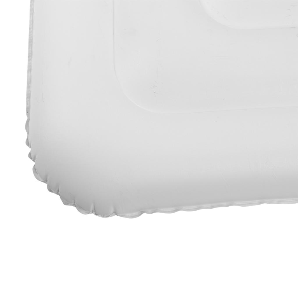 130cm Şişirilebilir Yüzme Havuzu Örtüsü Dış Mekan Spa Havuzu Örtüsü Toz Geçirmez PVC Kare Havuz Koruyucu