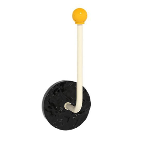 

Hair Tie Storage Rack L Shape Hook No Drilling Large Capacity Hair Tie Holder with Anti-Fall Design Table Organizer for Bathroom C