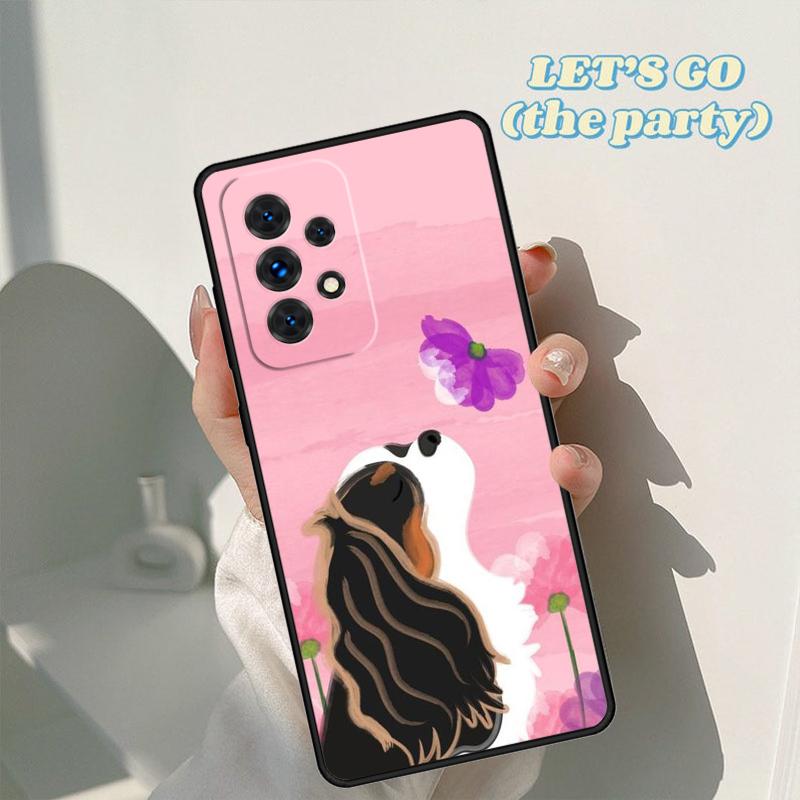 Cavalier King Charles Spaniel Phone Case For Samsung A42 A31 A40 A51 A71 A32 A80 A91 A52 A72 A73 A20e A21S A50 A70 A11 A12 Cover
