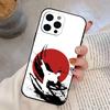Karate Phone Case For iPhone 17,16,15,14,13,12,11 Plus,Pro Max,XS,Soft Silicone Black Cover