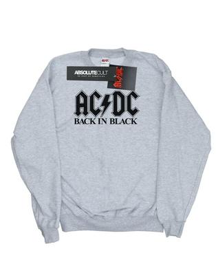 Mens Back In Black Logo Sweatshirt