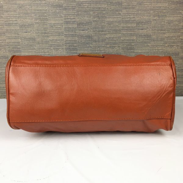 MARC BY MARC JACOBS Leather Boston Bag Brown 2way Shoulder Strap(USED)