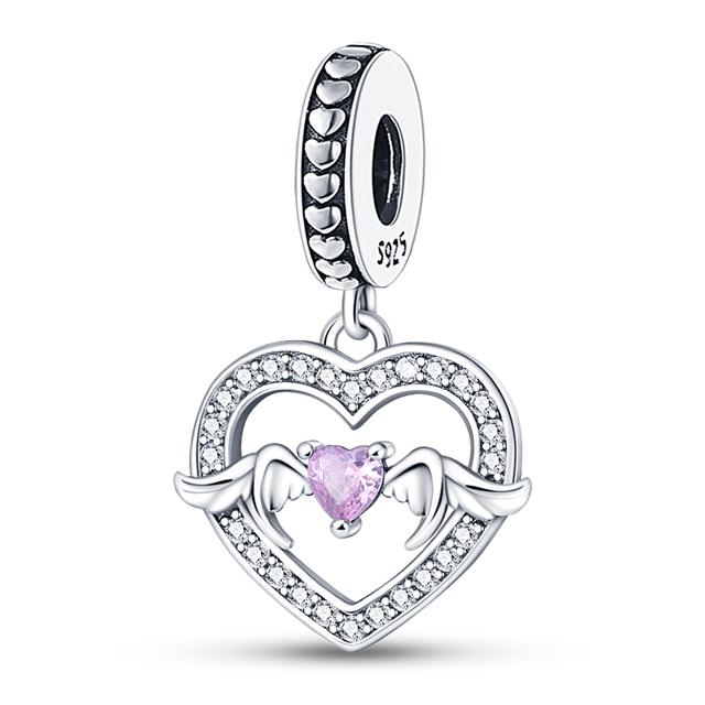 925 Sterling Silver Pizza Trunk Náhlavní souprava Přívěsek Náramek Korálkový Fit Náhrdelník Pro ženy Dárek Jemné šperky