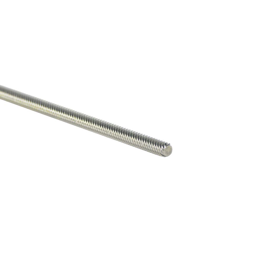 304 Stainless Steel T8 Lead Screw Trapezoidal Pitch 2mm, Lead 16mm CNC
