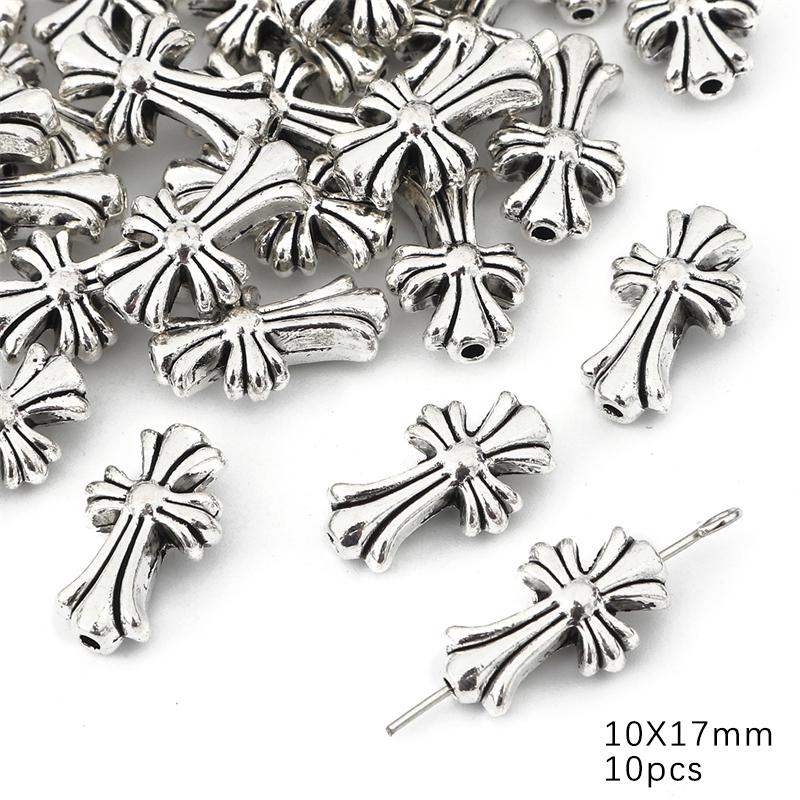 10-50 stk Legering Hjerte Butterfly Anheng Charms Shell Leaves Perler For DIY Armbånd Å gjøre smykker Funn