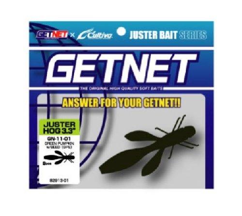 OWNER Worm Get Net GN-11 Juster Hog 3.3 inch Green 3.3 inch