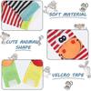 Baby Wrist Rattle,4pcs Baby Wrist Rattle and Socks Rattle Strap Rattles and SocksFoot Finder Developmental Toys Gift for Toddlers Boys Girls (Donkey)
