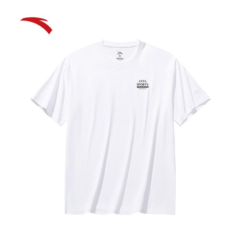 

Anta Men s Ice Silk Loose Fit Printed Short Sleeve T-Shirt 3XL (Men s 190)