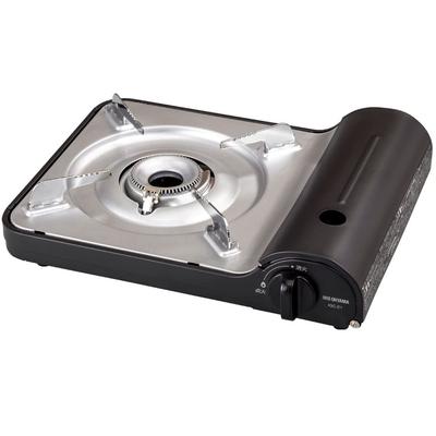 IRIS OHYAMA Portable Stove Aluminum Charcoal Outdoor Camping Disaster Prevention Tabletop Stove Pot Sukiyaki Yakiniku Home Party IGC-E1-H