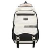 Schoolbag Korean Version Large-capacity Campus Simple Contrasting Color Versatile Schoolbag College Student Junior High School Student Backpack