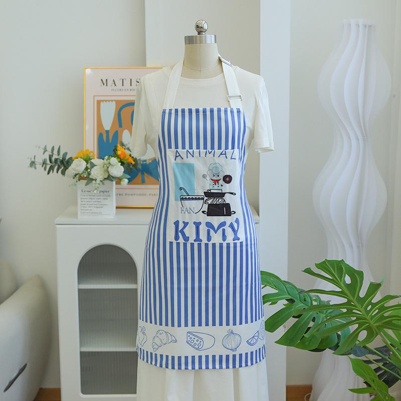 Apron fashion adult waist waterproof and anti-fouling housework clothes