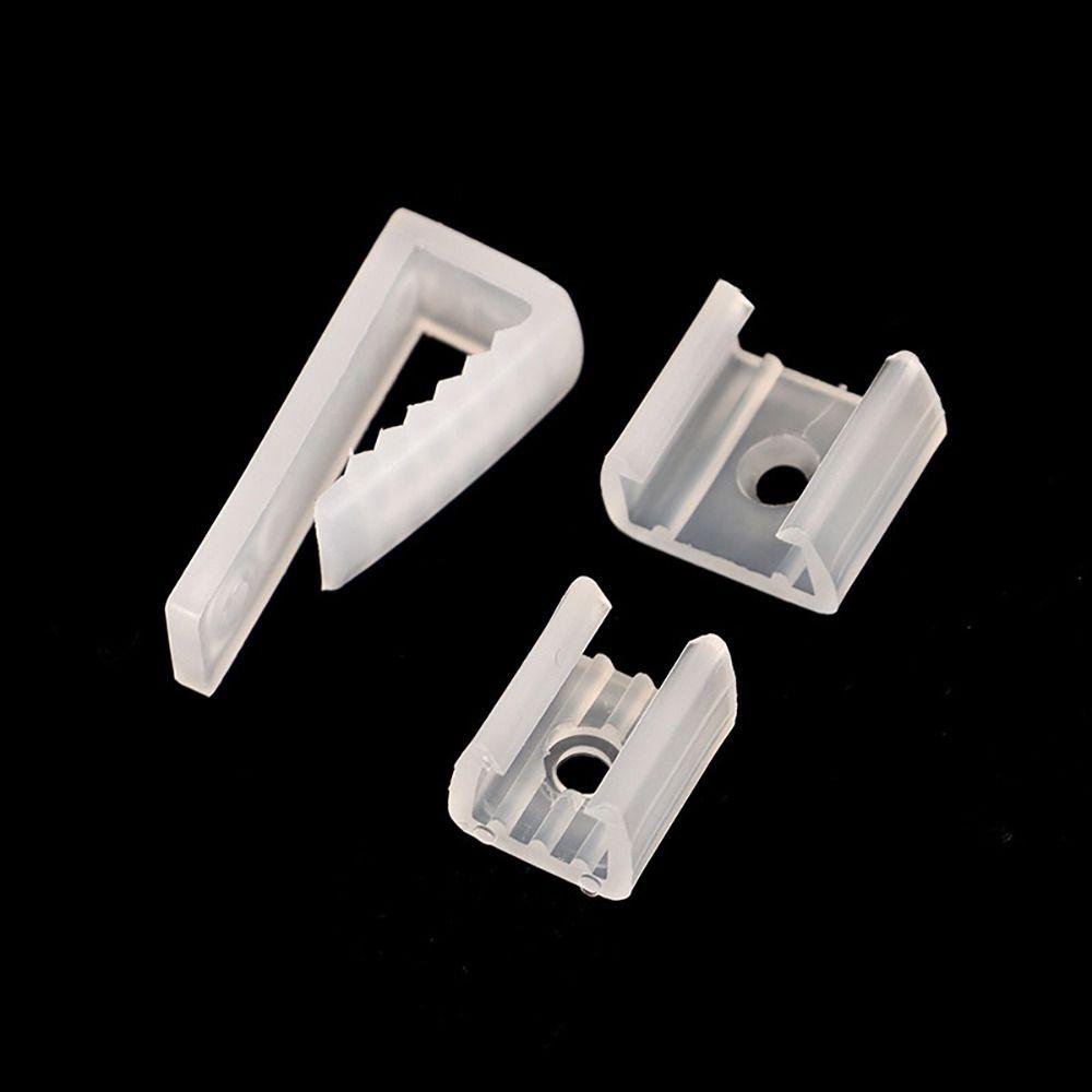 100Pcs 220V Flexible COB LED Strip Fixed Clips  For Fixing 2835 Neon Light
