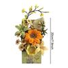 DIY Pfeifenreiniger Blumen Bastelset Kein Kleber Erforderlich Chenille-Stiele Blumenstrauß Bastelset für Zuhause Wohnzimmer Dekoration Muttertag Geschenk