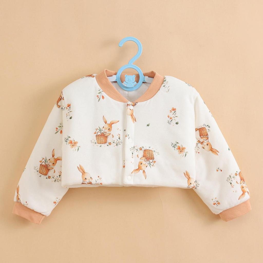 Pure Cotton Baby Sleep Vest for Shoulder Protection and Cold Prevention