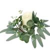 American Imitation Wreath Candle Wreath Eucalyptus Wreath Eucalyptus Leaf Wreath Dining Table Money Leaf Wreath