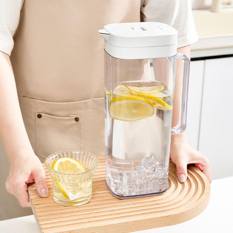 Mehrzweck-Wasserkrüge für den Heimgebrauch, Kaltwasserkessel, Getränkebehälter, Wasserkrüge mit großem Fassungsvermögen und Griff, einfach zu bedienen