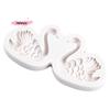 M-Swan Silicone Candle Mold for Aroma Soap And Chocolate Pudding Mousse Cake Valentine's Day Baking Decorating Tool