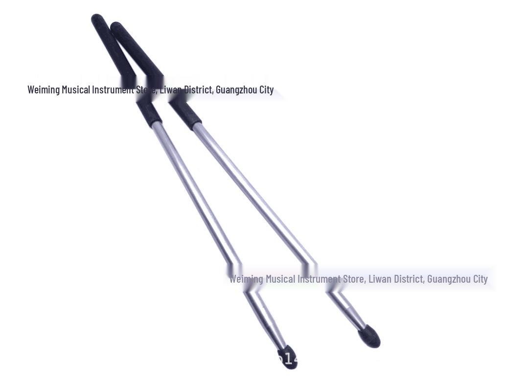 Diverse Drumsticks Set: Heavyweight, Colorful, Metal, Wrist-Opening, Practice Sticks with Protective Rubber Sleeves Non-slip aluminum drumsticks