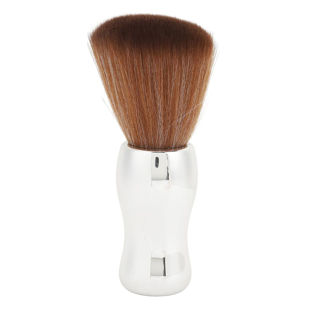 Neck Duster Brush Nylon Bristles Ergonomic Handle Comfortable Grip Hair Cutting Duster Brush for Bar