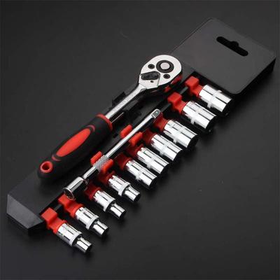 Torque Ratchet Wrench Universal Set Long Handle Chrome Vanadium Steel Socket Wrench Auto Motorcycle Mechanic Repair Hand Tool