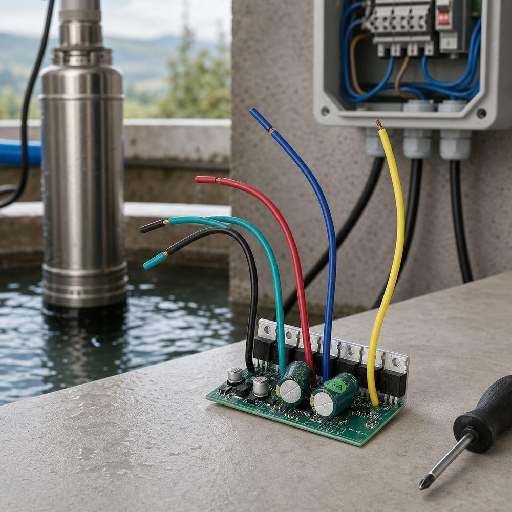 Brushless Control Pump Circuit Board Motor Controller Driver Deep Well Pumps