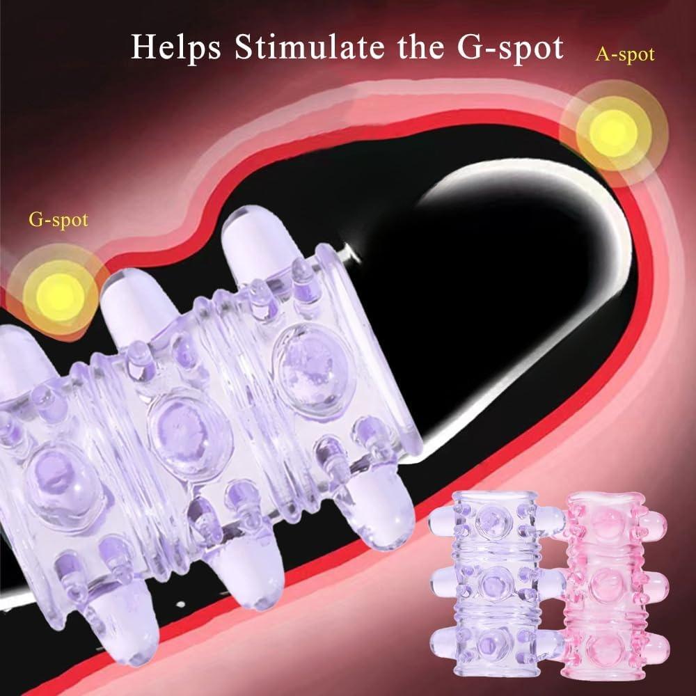 Silicone Cock Ring Fancy Condom Reusable Penis Rings Penis Sleeve Delay Ejaculation Sexual Pleasure Enhance with Pellets Sex Toy