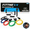 FITTNEX Profi Fitness Pásky Set Gymnastická guma Odporové gumy Jóga Resistance