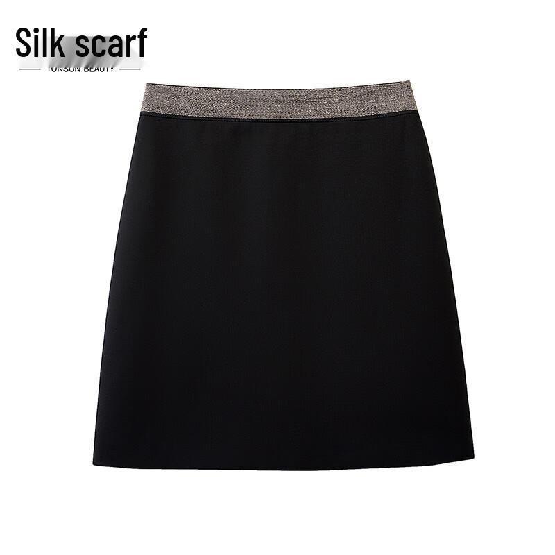 Women s Fashion Rhinestone High-Waisted A-Line Mini Skirt S