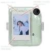 Aenllosi Clear Case for Fujifilm Instax Mini 12 Instant Camera, PVC Cover with Shoulder Strap (Case Only)