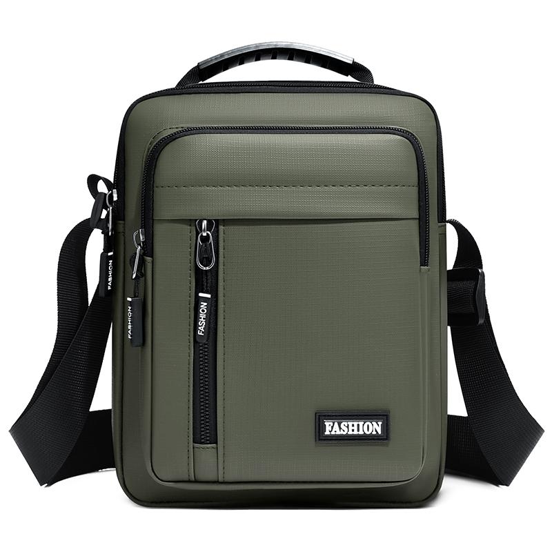 

Мужская легкая сумка-мессенджер из оксфорда - Модная повседневная наплечная сумка с элегантным дизайном зелёный