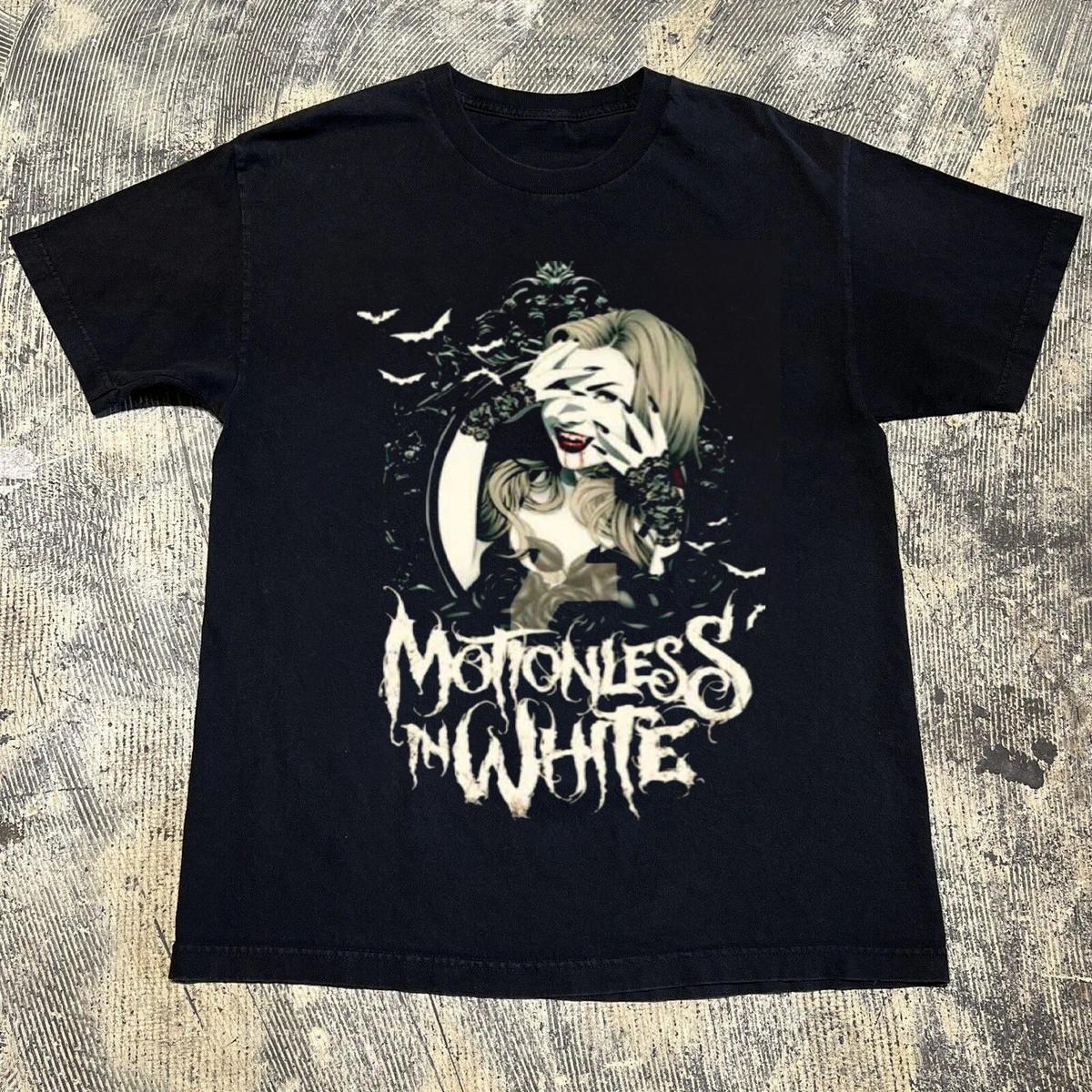 Collection On Tour Motionless in White Band Rock Music Shirt CL749 S