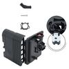 Black Air Cleaner Base Robust ABS Construction Minimizes Air Leaks Straightforward Installation For 122000 Model BS Engines