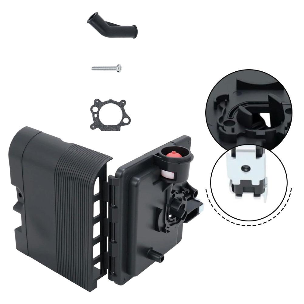 Black Air Cleaner Base Robust ABS Construction Minimizes Air Leaks Straightforward Installation For 122000 Model BS Engines